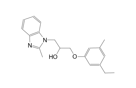 1H-benzimidazole-1-ethanol, alpha-[(3-ethyl-5-methylphenoxy)methyl]-2-methyl-