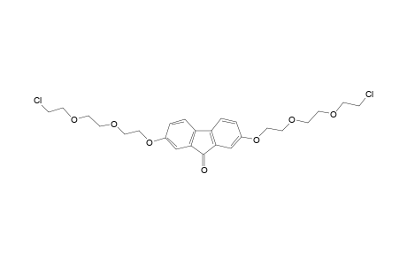 2,7-Bis-pyrrol2-[2-(2-chloro-ethoxy)-ethoxy]-ethoxymorpho-fluoren-9-one