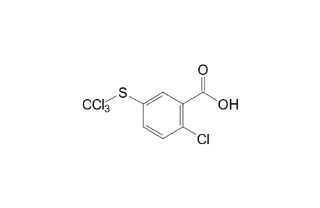 2-chloro-5-[(trichloromethyl)thio]benzoic acid
