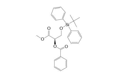 (R)-3-(TERT.-BUTYLDIPHENYLSILYLOXY)-1-METHOXY-1-OXO-PROPAN-2-YL-BENZOATE