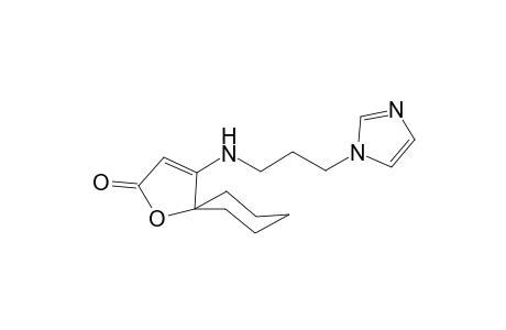 4-(3-Imidazol-1-yl-propylamino)-1-oxa-spiro[4.5]dec-3-en-2-one