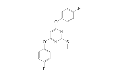 2-METHYLTHIO-4,6-BIS-(4-FLUOROPHENOXY)-PYRIMIDINE