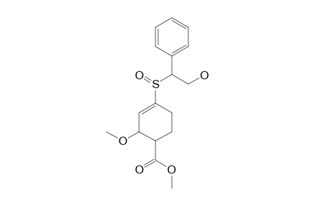 (3S,4S,SS)-1-[[(S)-2-HYDROXY-1-PHENYLETHYL]-SULFINYL]-3-METHOXY-4-(METHOXYCARBONYL)-CYClOHEXENE