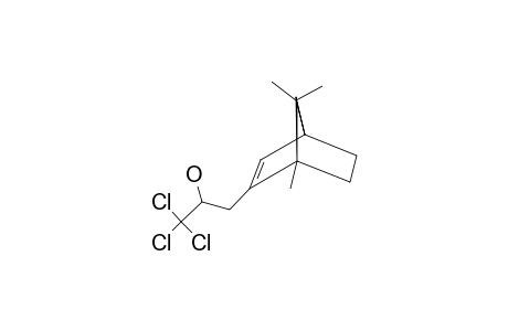 1,7,7-Trimethyl-2-(3,3,3-trichloro-2-hydroxypropyl)-bicyclo-[2.2.1]-hept-2-ene