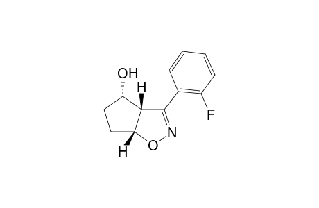 3a,4-trans-3a,6a-cis-3-(2-fluorophenyl)-3a,5,6,6a-tetrahydro-4H-cyclopenta[d]isoxazole-4-ol