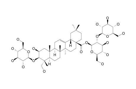 ASTERYUNNANOSIDE-E;3-O-BETA-D-GLUCOPYRANOSYL-BAYOGENIN-28-O-BETA-D-GLUCOPYRANOSYL-(1->2)-BETA-D-GLUCOPYRANOSIDE