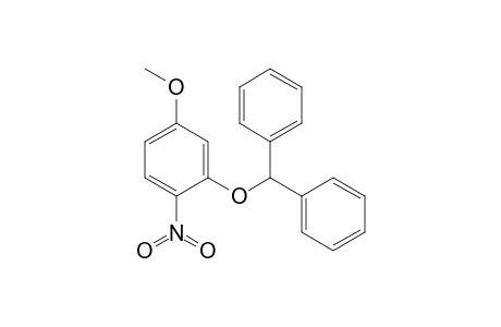 2-Benzhydryloxy-4-methoxynitrobenzene