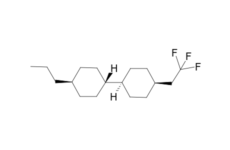 4-[(Trifluoromethyl)methyl]-4'-propyl-bis(cyclohexyl)