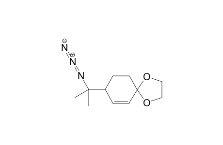 2-(1,4-Dioxaspiro[4,5]dec-6-en-8-yl)-propan-2-azide