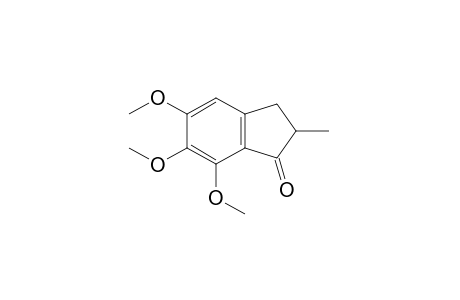 2-methyl-5,6,7-trimethoxy-1-indanone