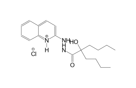 2-[2-(2-butyl-2-hydroxyhexanoyl)hydrazino]quinolinium chloride