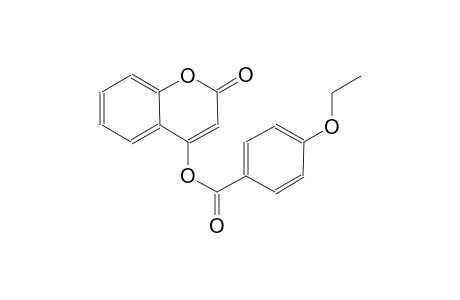 benzoic acid, 4-ethoxy-, 2-oxo-2H-1-benzopyran-4-yl ester