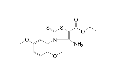 Ethyl 4-amino-3-(2,5-dimethoxyphenyl)-2-thioxo-2,3-dihydro-1,3-thiazole-5-carboxylate