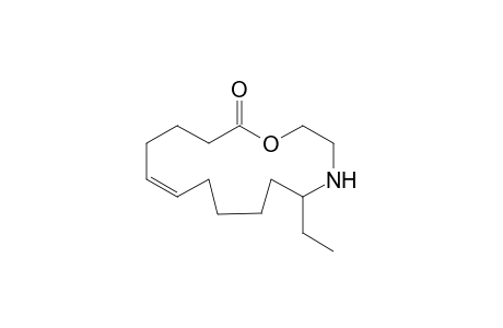 (5Z)-11-Ethyl-12-azacyclotetradec-5-en-14-olide