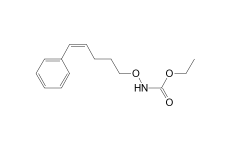 N-ethoxycarbonyl-5-(aminooxy)pent-1-enylbenzene