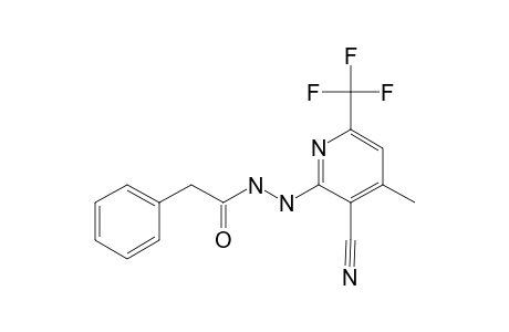 N'-[3-cyano-4-methyl-6-(trifluoromethyl)pyridin-2-yl]-2-phenylacetohydrazide