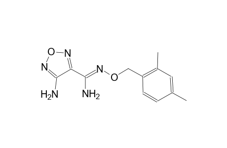 4-amino-N'-[(2,4-dimethylbenzyl)oxy]-1,2,5-oxadiazole-3-carboximidamide
