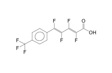1E,3E-1-(4-TRIFLUOROMETHYLPHENYL)-4-CARBOXY-1,2,3,4-TETRAFLUORO-1,3-BUTADIENE