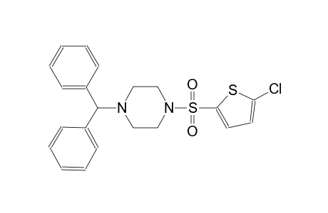 1-benzhydryl-4-[(5-chloro-2-thienyl)sulfonyl]piperazine