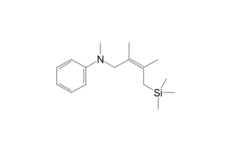 N-[(Z)-2,3-dimethyl-4-trimethylsilyl-but-2-enyl]-N-methyl-aniline