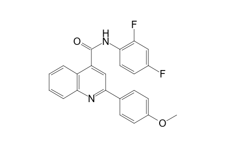 2',4'-difluoro-2-(p-methoxyphenyl)cinchoninanilide