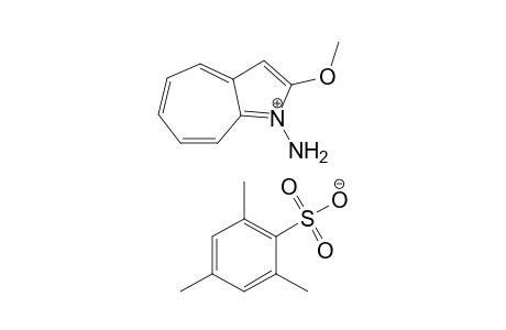 N-Amino-2-methoxy-1-azaazulenium salt