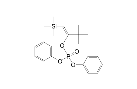(Z)-1-tert-butyl-2-(trimethylsilyl)vinyl diphenyl phosphate