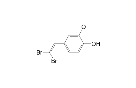 .beta.,.beta.-Dibromo-3-hydroxy-4-methoxystyrene
