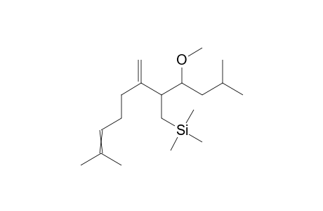 8-Methoxy-2,10-dimethyl-6-methylene-7-(trimethylsilyl)methyl-2-undecene