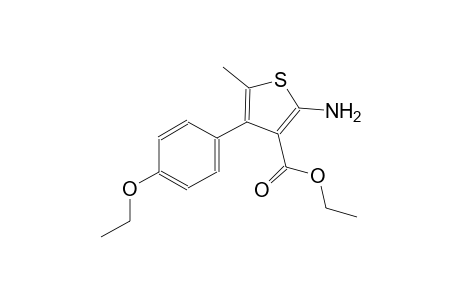 ethyl 2-amino-4-(4-ethoxyphenyl)-5-methyl-3-thiophenecarboxylate