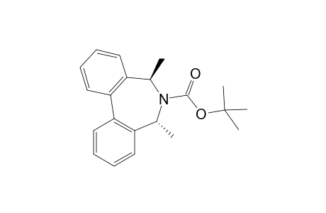 t-Butyl (5R,7R)-6,7-dihydro-5,7-dimethyl-5H-dibenz[c,e]azepine-6-carboxylate