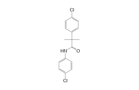 Benzeneacetamide, 4-chloro-N-(4-chlorophenyl)-alpha,alpha-dimethyl-