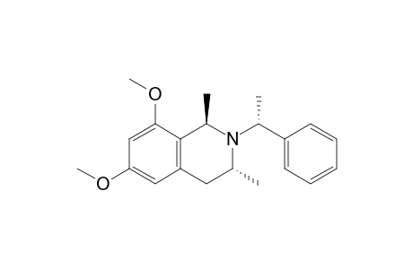 [R-[R*,(R*),R*]]-1,2,3,4-Tetrahydro-6,8-dimethoxy-1,3-dimethyl-2-(1-phenylethyl)isoquinoline