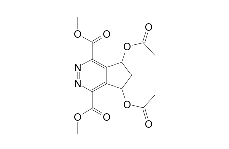 Dimethyl 5,7-Diacetoxy-6,7-dihydro-5H-cyclopenta[d]pyridazine-1,4-dicarboxylate