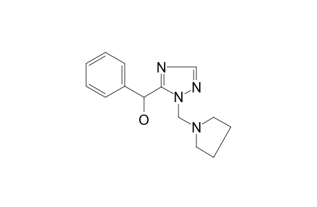 phenyl-[2-(pyrrolidin-1-ylmethyl)-1,2,4-triazol-3-yl]methanol
