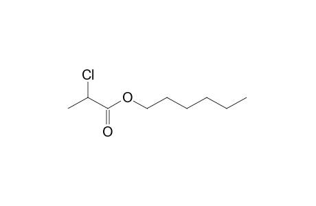 2-chloropropionic acid, hexyl ester