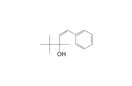 1-Penten-3-ol, 3,4,4-trimethyl-1-phenyl-, (Z)-