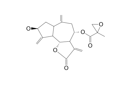 3B-HYDROXY-8A-EPOXYMETHYLACRILOILOXY-4(15),10(14,11(13)-TRIEN-(1AH),(5AH)-GUAIAN-6,12-OLIDE