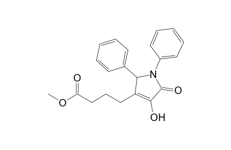 Methyl 4-(1',5'-dihydro-3'-hydroxy-2'-oxo-1',5'-diphenyl-2H-pyrrol-4'-yl)butanoate