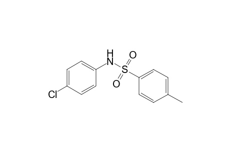 Benzenesulfonamide, N-(4-chlorophenyl)-4-methyl-; p-Toluenesulfonanilide, 4'-chloro-