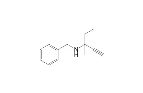 3-Methyl-N-(phenylmethyl)-1-pentyn-3-amine