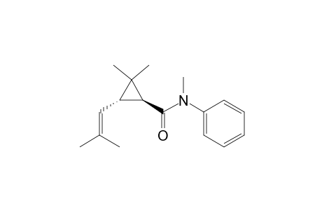 trans-N-Methyl-N-phenylchrysanthemamide