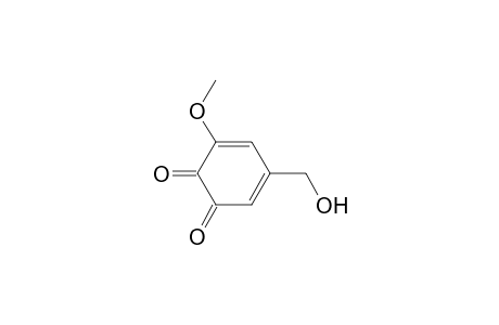 3,5-Cyclohexadiene-1,2-dione, 5-(hydroxymethyl)-3-methoxy-