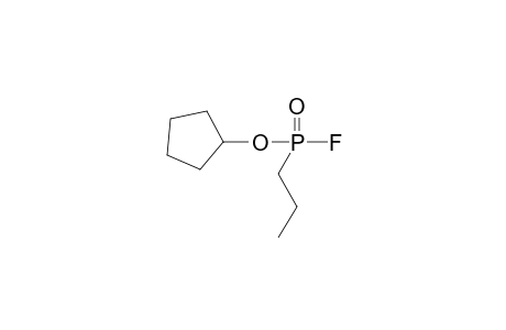 Cyclopentyl propylphosphonofluoridoate