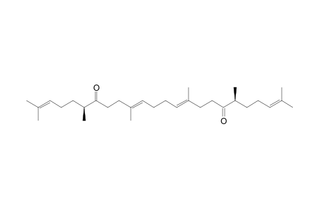(6S,10E,14E,19S)-2,6,10,15,19,23-hexamethyltetracosa-2,10,14,22-tetraene-7,18-dione