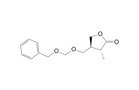 (2R,3S)-3-(((Benzyloxy)methoxy)methyl)-2-methyl-4-butanolide