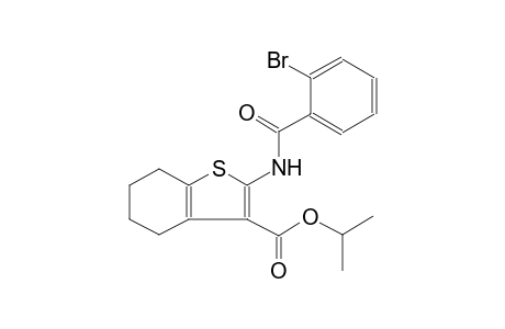 2-(2-Bromo-benzoylamino)-4,5,6,7-tetrahydro-benzo[b]thiophene-3-carboxylic acid isopropyl ester