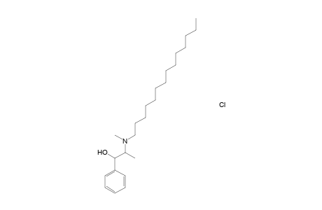 2-[methyl(tetradecyl)amino]-1-phenyl-1-propanol hydrochloride