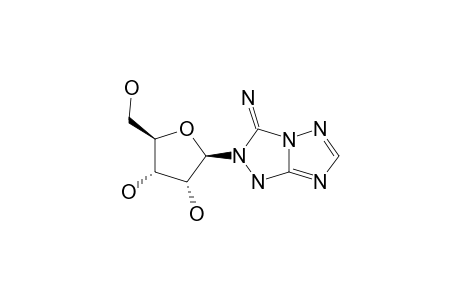 3-IMINO-2H-2-BETA-D-RIBOFURANOSYL-[1,2,4]-TRIAZOLO-[4,3-B]-[1,2,4]-TRIAZOLE