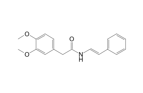 N-Styryl-3,4-dimethoxyphenyl-acetamide
